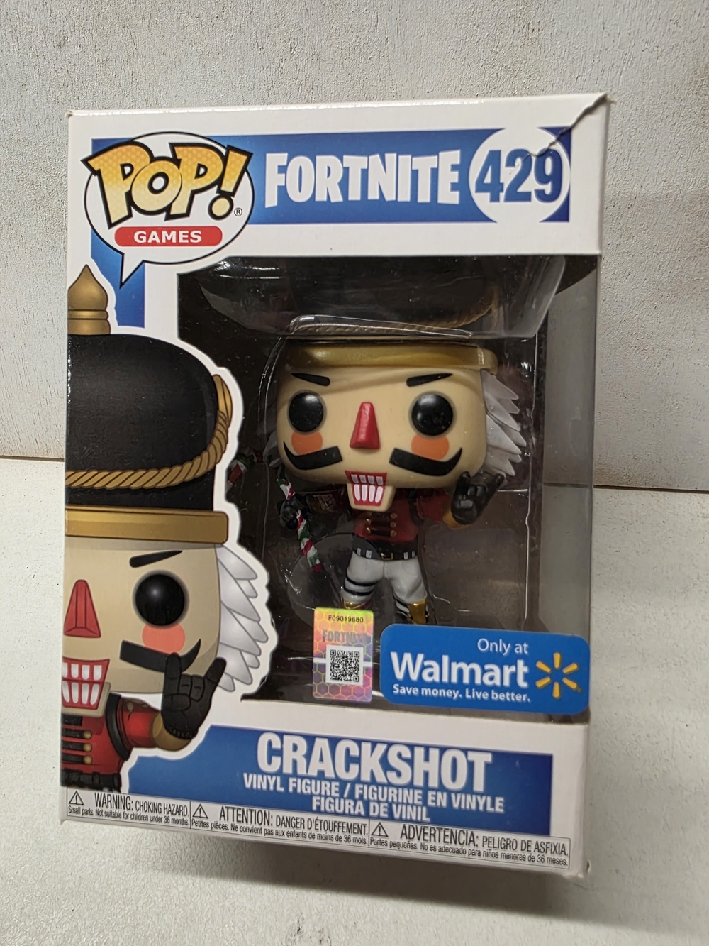 Funko Pop Fortnite Crackshot #429 Walmart Exclusive Vaulted 2018 Games